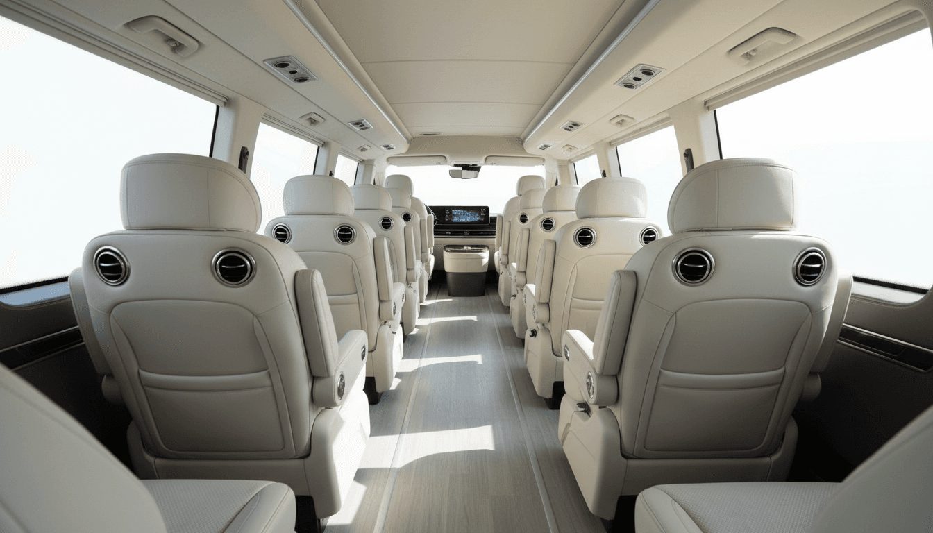 Kaagapay 15-seater van exterior